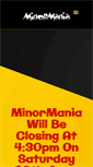 Mobile Screenshot of minormania.co.uk